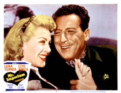 Mr Imperium Lobbycardmr Imperium Lana Turner Ezio Pinza 1951 etc OLD MOVIE PHOTO