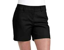 NWT The Limited Tailored Shorts Womens Black 4 Chino Dressy Classic Classy Work