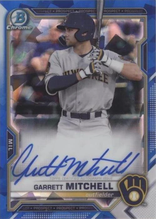 2021 Bowman Sapphire Edition - Garrett Mitchell #BSPA-GM