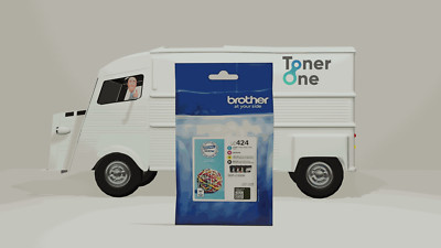 Original Brother LC-424 Tintenstrahlpatronen - Multipack