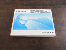 Honda CBR600F 2004 Owners manual del propieta...