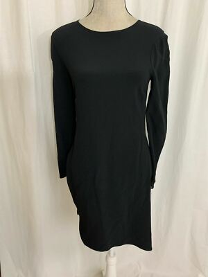 lilian long sleeve wrap mini dress - black reviews Niella Long Sleeve Wrap Mini Dress main image 1