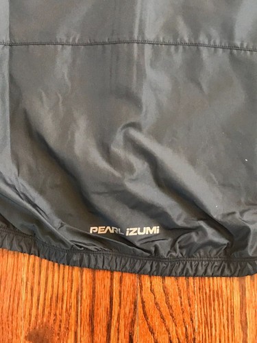 New Mens Pearl Izumi Black Long Sleeve Lightweight Bicycling Jacket X-Small - Picture 4 of 4