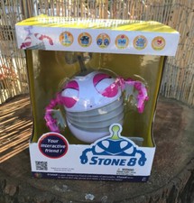 New Stone8 Robot Interactive Toy Friend Robot Pink Gray Play Game With App
