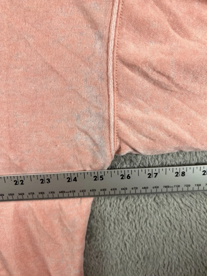 Sudaderas con capucha vintage Havana para mujer pequeñas de gran tamaño rosa abiertas con cordones laterales de hombro Foto 2 de 4