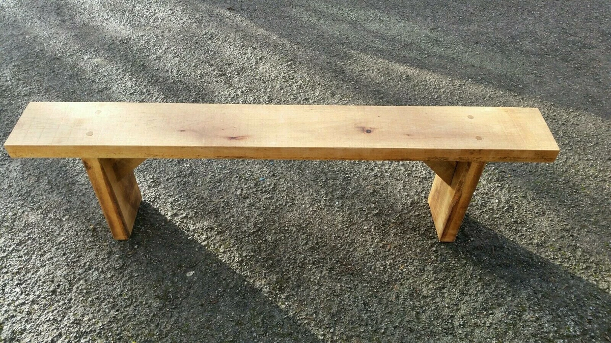 Ebay on sale wooden bench