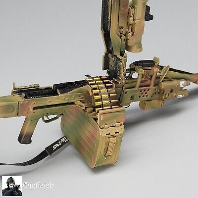 1:6 scale DamToys Russian Spetsnaz FSB Alpha Group PKP PKM 1:6 scale DamToys Russian Spetsnaz FSB Alpha Group PKP PKM