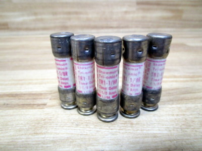 Gould Shawmut Ferraz Trionic TR1-1/8R Fuse TR118R (Pack of 5)