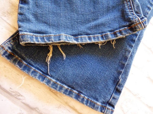Abercrombie & Fitch Slim Flare Jeans Hand Painted Crazy Horse Neil Young 16 - Picture 8 of 12