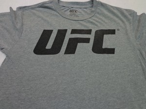 Ufc Ultimate Fighting Championship Logo Mma Gray T Shirt Size Small 34 36 Ebay
