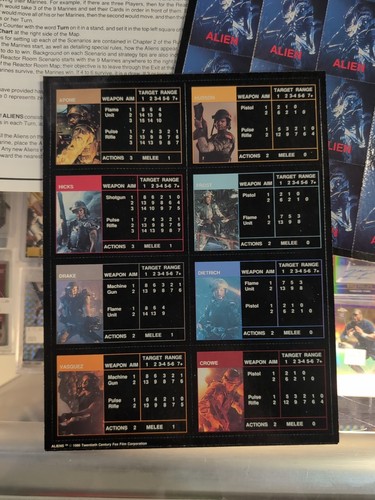 ALIENS Game in Box & The Expansion Set by Leading Edge Games HTF RPG Board Game - Picture 12 of 23