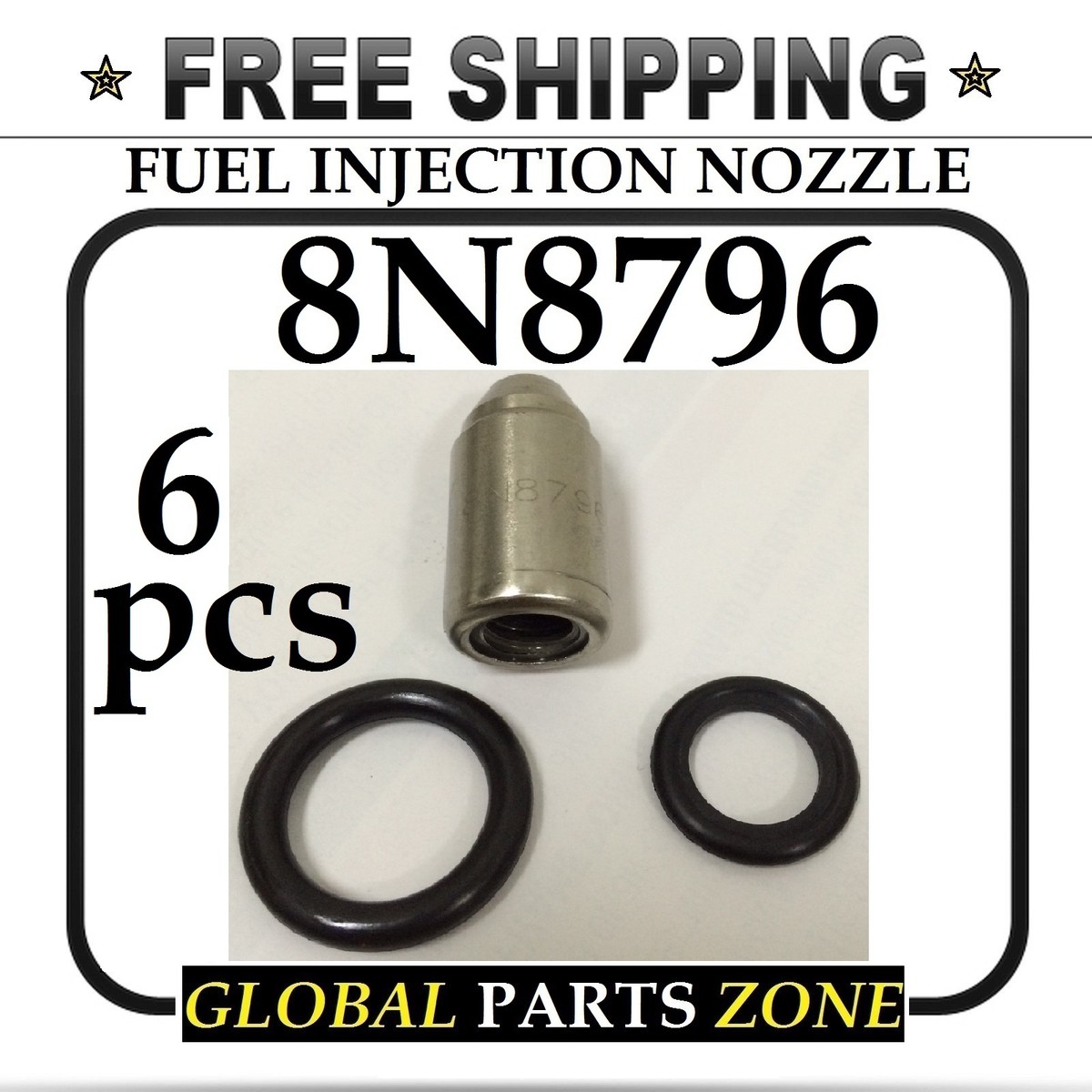 6 x NEW FUEL INJECTOR GROUP for Caterpillar CAT 8N8796