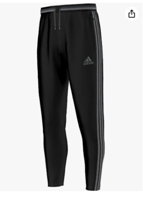 Adidas Condivo 16 Training Joggers Black/Grey Age 13/14 RRP £35