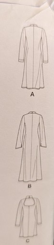 Simplicity Dress pattern women's S9644 size 20w-28w Long sleeve stretch knit - Picture 2 of 3