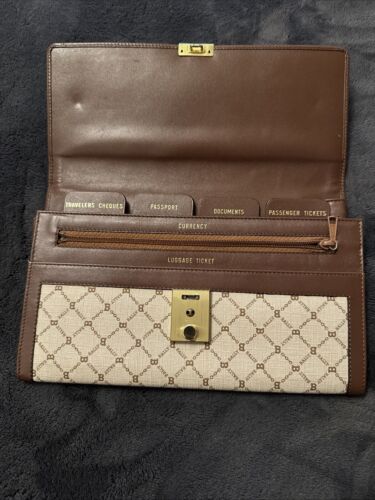 Vintage Bally Italian Leather Travel Wallet New - Picture 3 of 11