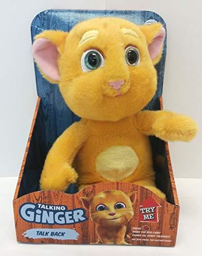 talking ginger plush