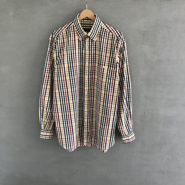 Men Paul & Shark Shirt Multicolor Cotton 44 / XXL #1UYA