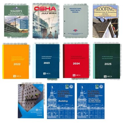HIGHLIGHTED AND TABBED -SET - FLORIDA - Roofing Contractors Trade Knowledge Exam