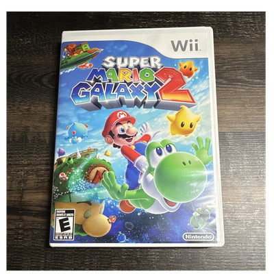 Nintendo Super Mario Galaxy 2 Wii Game Disc w/ Case & Manual