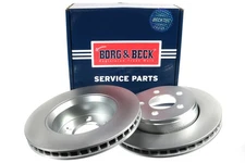 2x Brake Discs Pair Vented Front 302mm BBD4768 Borg & Beck Set 52109938AB New