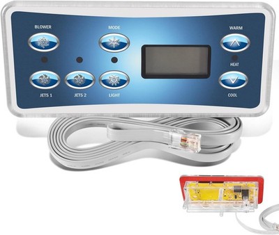 for Balboa 53189 VL701S Topside Control Panel with 7-Button VS510SZ Controllers