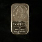1 oz .999 Fine Copper Bullion Bar Uncertified — photo 1