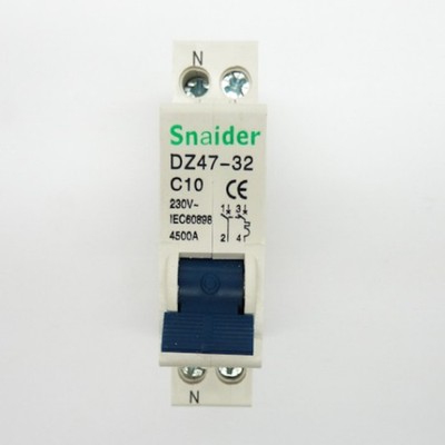 Snaider 230V High Breaking Capacity Mini Breaker DZ47-23