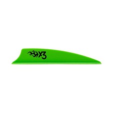 Bohning X3 Vane, 2.25" Neon Green 100