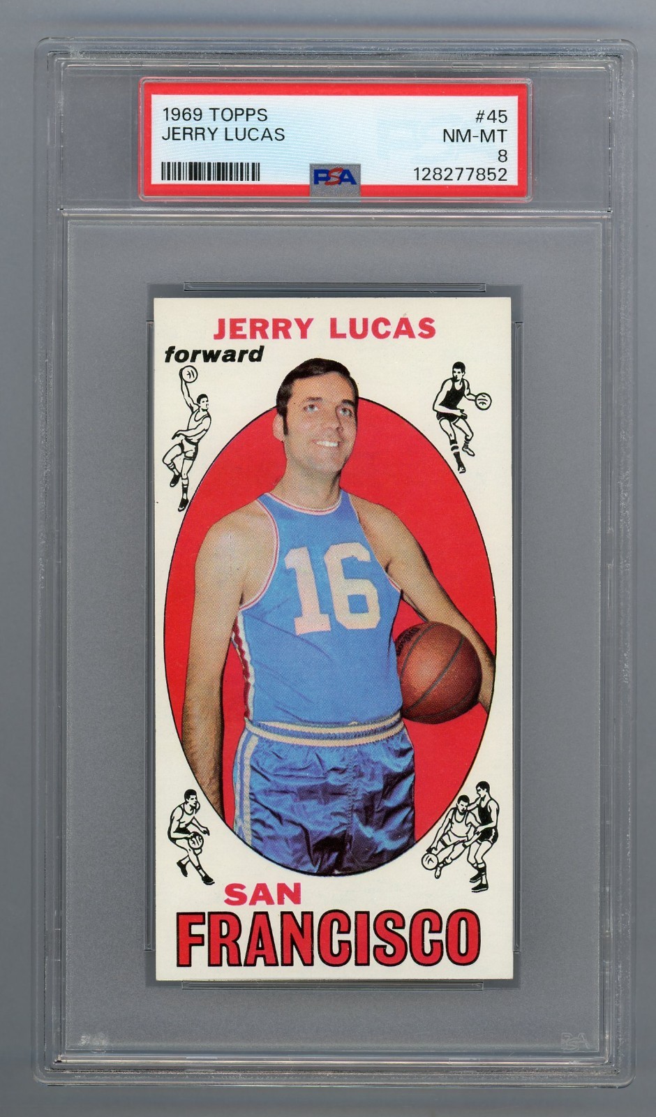 1969 Topps #45 Jerry Lucas PSA 8 NM-MT #128277852
