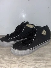 PF Flyers Center Reissue Mid Black Grey Mens 8 Womens 9.5 Poster PM12OH7D