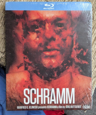 SCHRAMM (1993, Blu-ray) Jörg Buttgereit OOP Cult Epics Slipcover R0 Eng Subs NEW