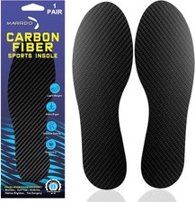 Carbon Fiber Insole 1 Pair for Men  Women, Rigid Support Carbon Fiber Shoe I...