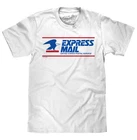 United States Postal Service Express Mail Mens T Shirt White