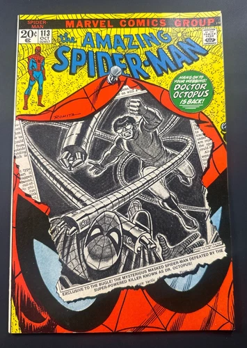 AMAZING SPIDER-MAN #113 VF/NM 9.0 1972 *1ST APP HAMMERHEAD ROMITA/STARLIN ART