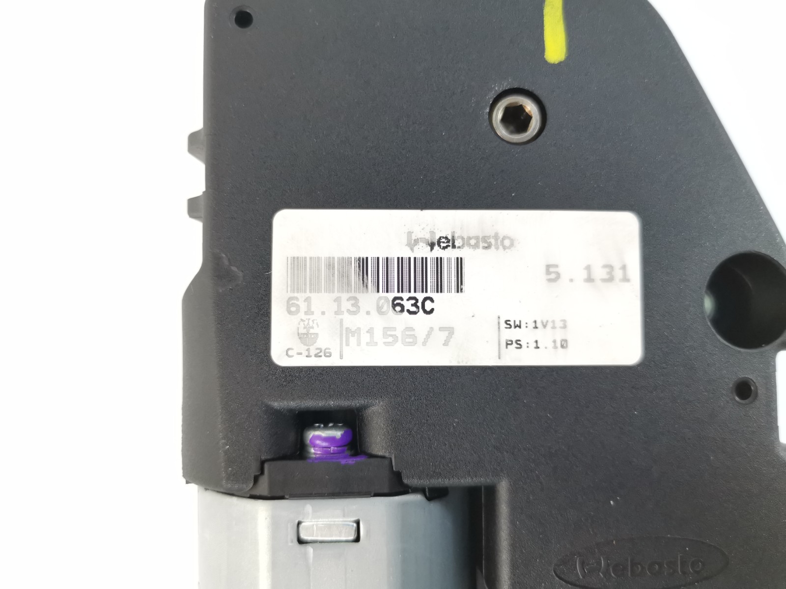 Maserati Ghibli RWD 3.0 2015 Sun Moon Roof Motor Unit 2226114A OEM