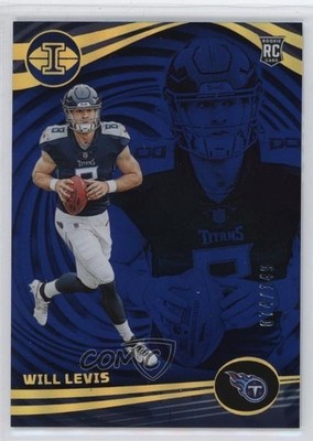 2023 Panini Illusions Blue 74/149 Will Levis #95 Rookie RC 1rj1