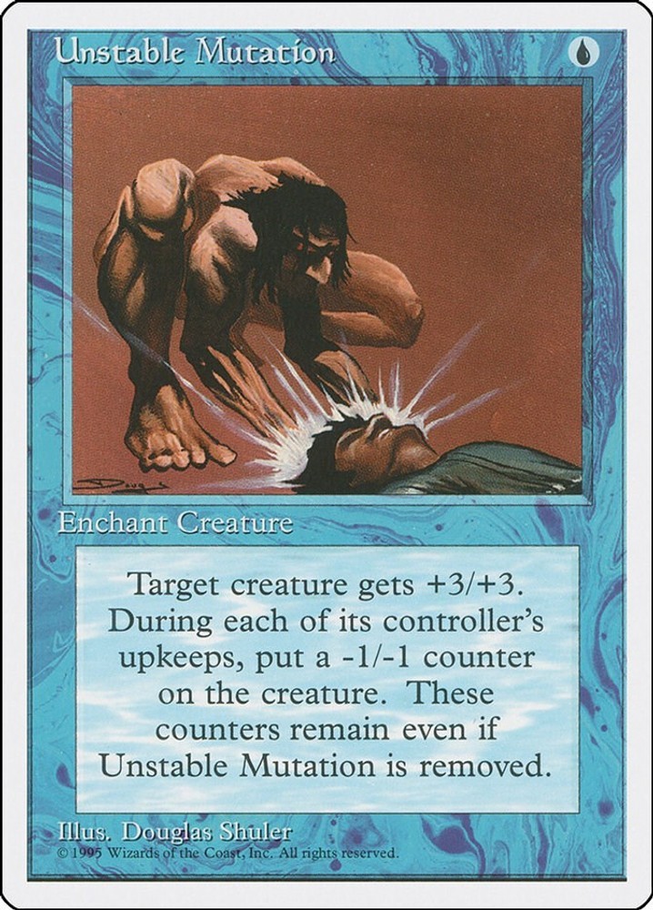 EN Unstable Mutation 110 Fourth Edition Common LP