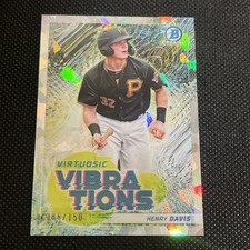 2022 Bowman Chrome Virtuosic Vibrations Henry Davis Atomic Refractor /150 SP
