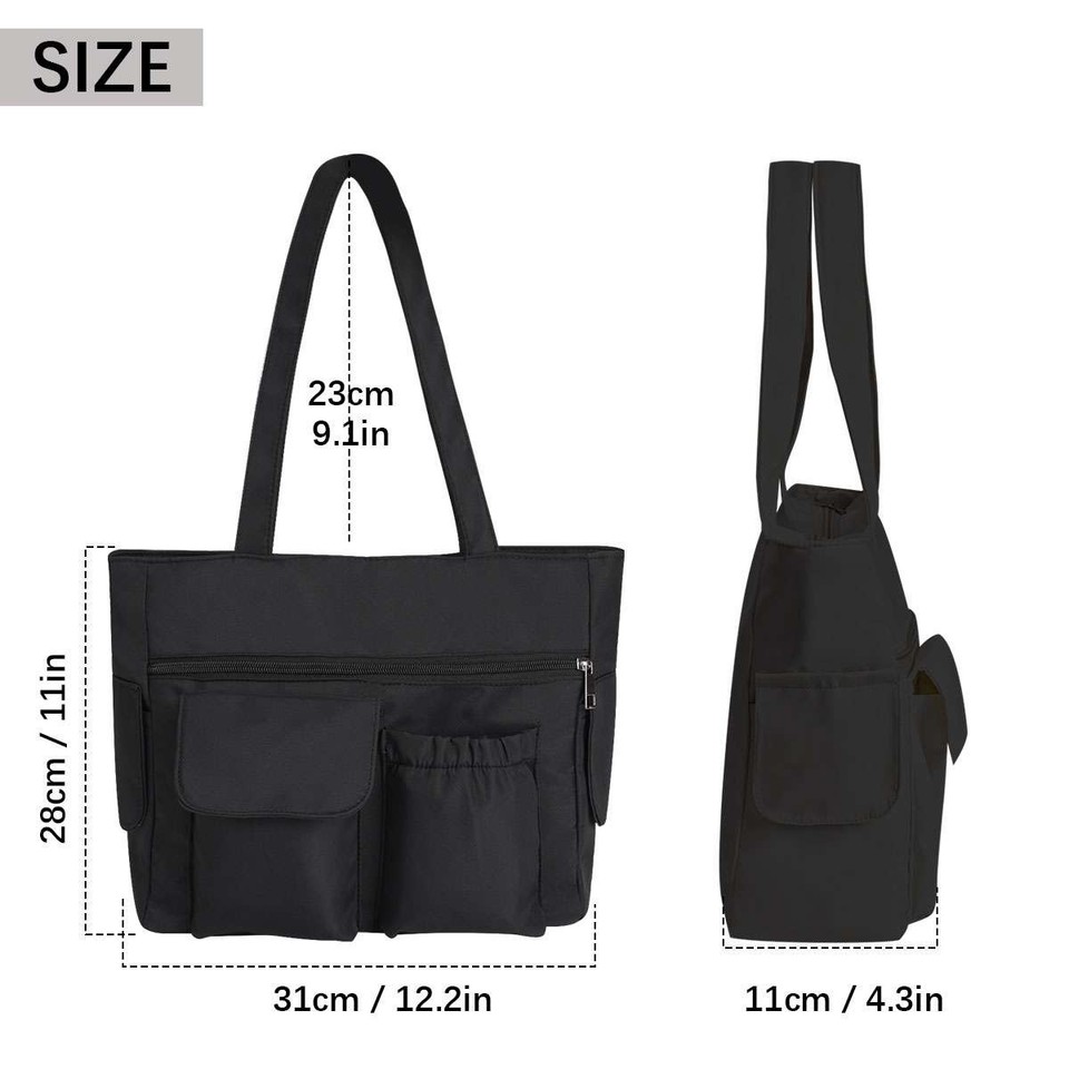 White Calfskin Tote Bag Large Capacity With Zippered Interior Pockets For Women New Arrival 2025