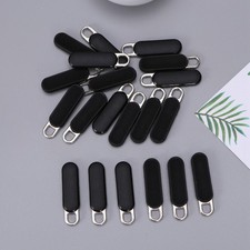 20 Pcs Spare Zipper Puller Detachable Pulls Tabs Molded Sliders DIY Accessories