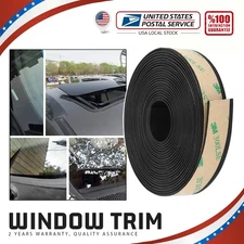 Rubber Weatherstrip Car Window Windshield Roof Edge Trim Seal Strip Moulding