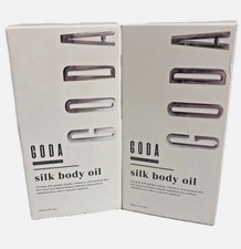 2x GODA Silk Body Oil Golden Jojoba Vitamin E Almond Oil 1.7oz Pheromone Infused