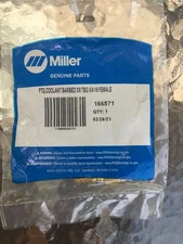 Miller Welding 166571 Brass Coolant Fitting