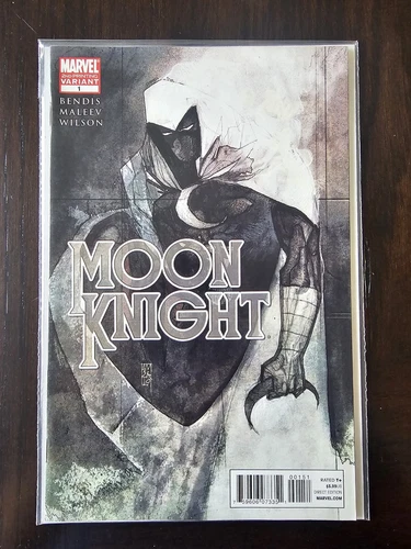 Moon Knight #1 2nd Print Alex Maleev Cover
