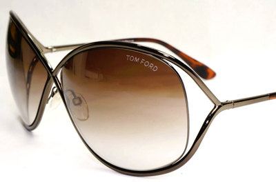New TOM FORD Sunglasses MIRANDA TF 130 36F 68-10 Gunmetal Frames w