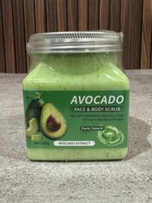 Purity Natural Avocado Face & Body Scrub 350g...