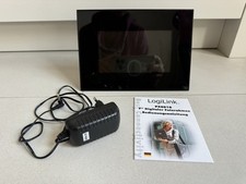 Digtaler Fotorahmen - LogiLink - Schwarz - 7“ (17,8 cm) **wie neu**