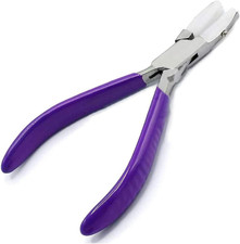 Nylon Jaw Flat Nose Jewelers Pliers 5.5" Wire Working PL-02 by