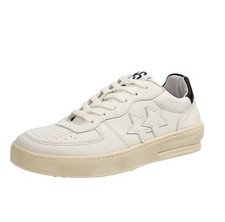 2star Padel Star - Sneaker In Pelle Bianco - Taglia 36 [23.5cm] Scarpe Donna