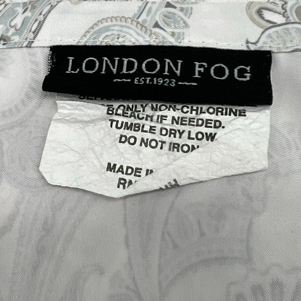 Лот из 4 London туман серый пейсли цветочный роскошный комплект простыней постельное белье спальня классический - Изображение 3 из 4